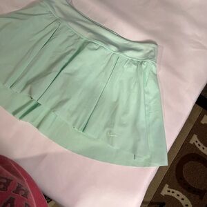 Nike Women's Light Green Mini Skirt